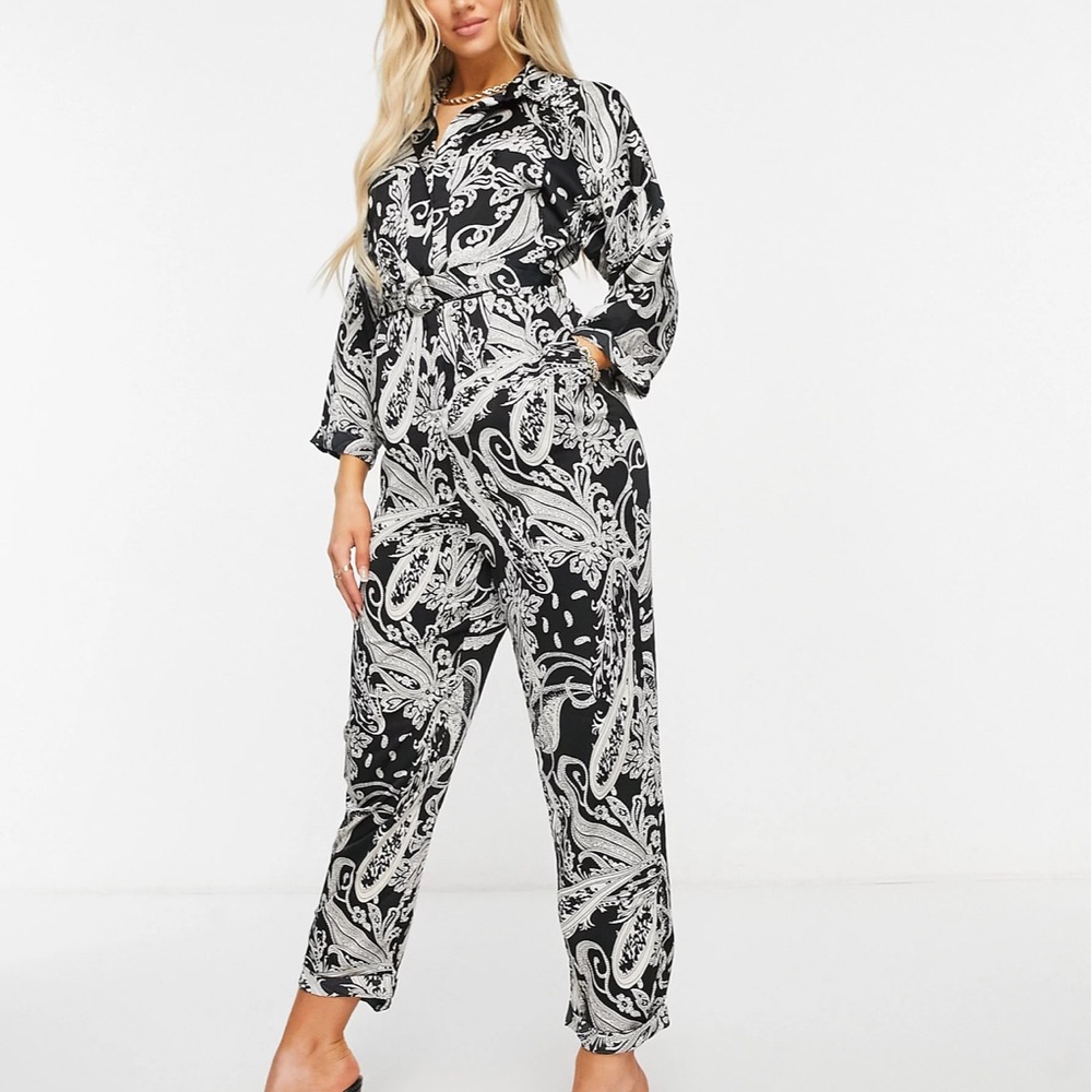 Wrap Jumpsuit with Pockets